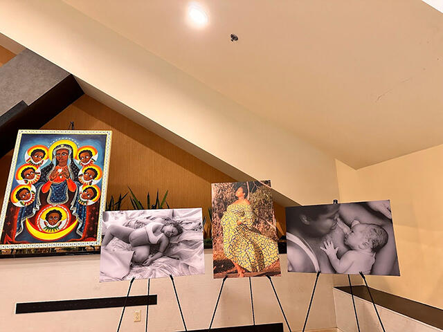 Black Maternal Health art exhibit at AMCHP 2024