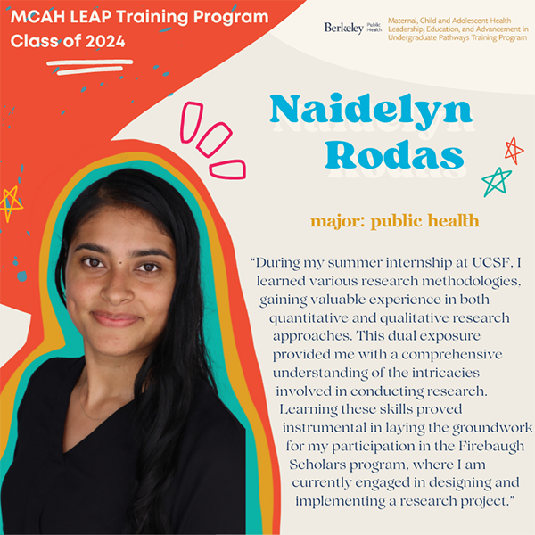 Naidelyn Rodas undergraduate scholar