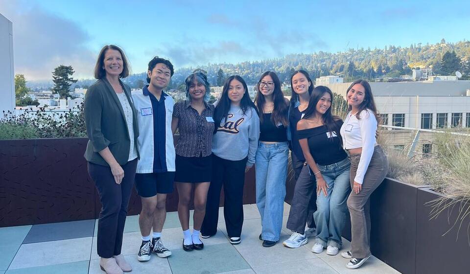 Julie Deardorff and LEAP Scholars 2023-25