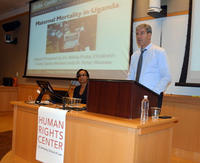 Ndola Prata and Noah Novogrodsky present at UC Berkeley School of law.