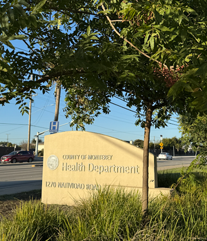 monterey health department sign